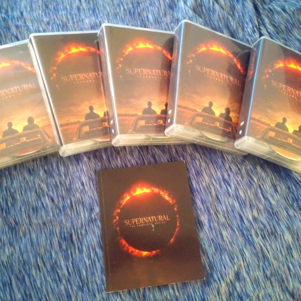 Supernatural DVD set, the complete series!  Seasons 1-15